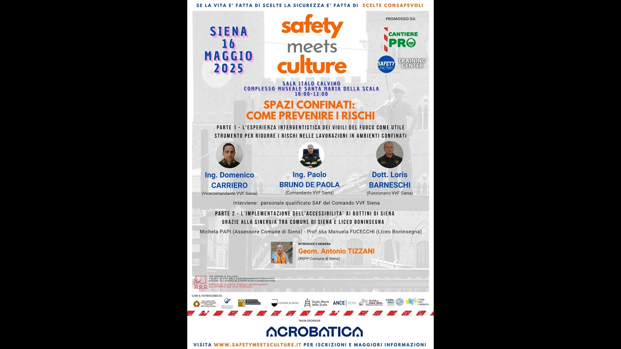 SPAZI CONFINATI: COME PREVENIRE I RISCHI