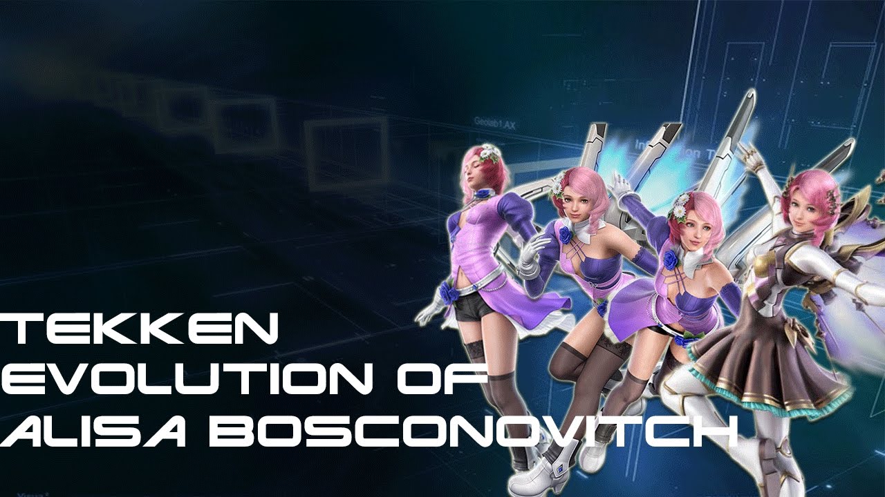 Tekken - Evolution Of Alisa Bosconovitch 2007 - 2017