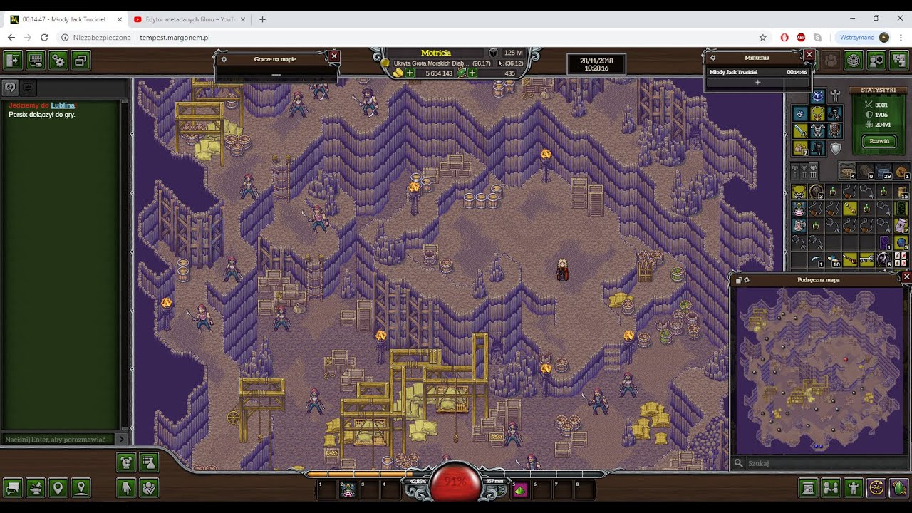 Margonem - 125p E2, 31t Exp Quest, 176m Exp
