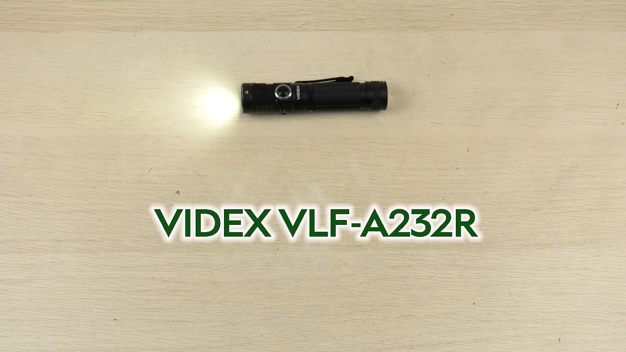 Розпаковка VIDEX VLF-A232R 1000 лм 5000K