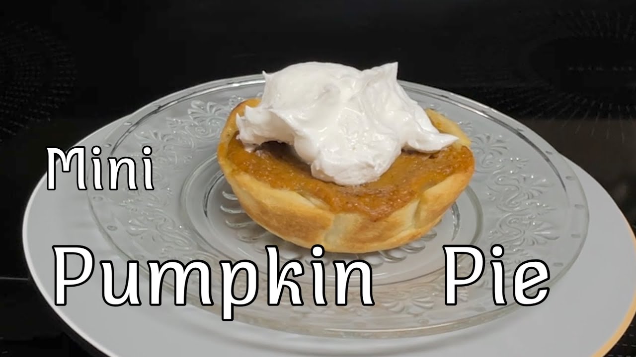Mini Pumpkin Pies