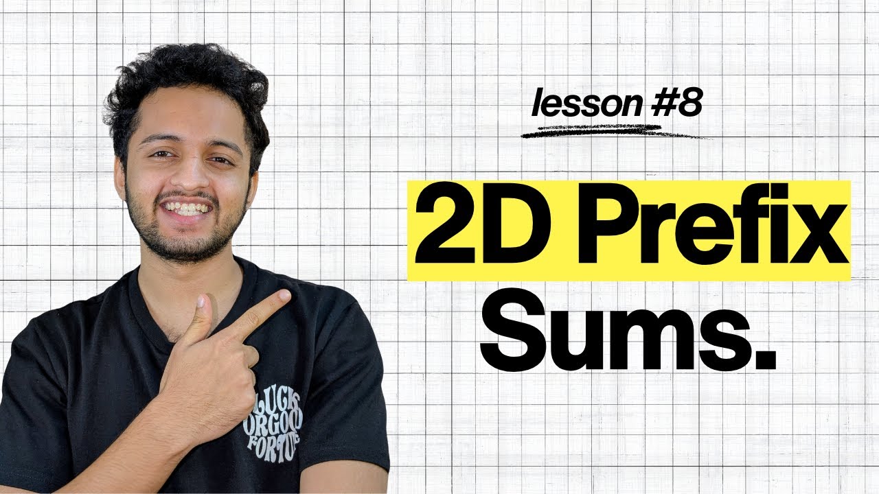 Master 2D Prefix Sums in Minutes | The Secret Behind O(1) Matrix Queries
