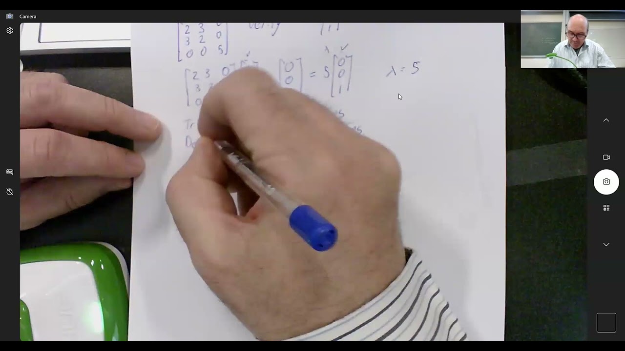 REVISION SEMINAR: Maths for Data Sci: eigenvectors, independence, Taylor (Sem 2 2025)