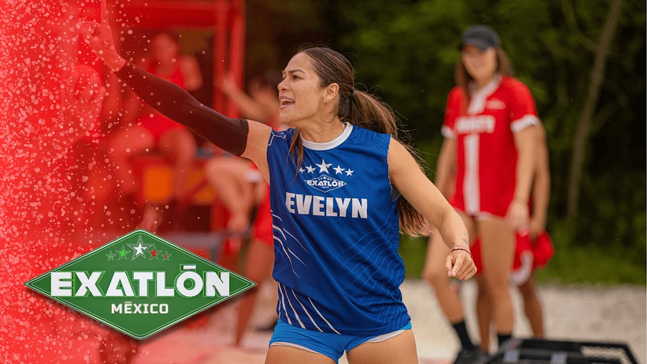 “¡No se cayó!” – El momento más intenso del duelo rojo vs azul | Exatlón México 2026