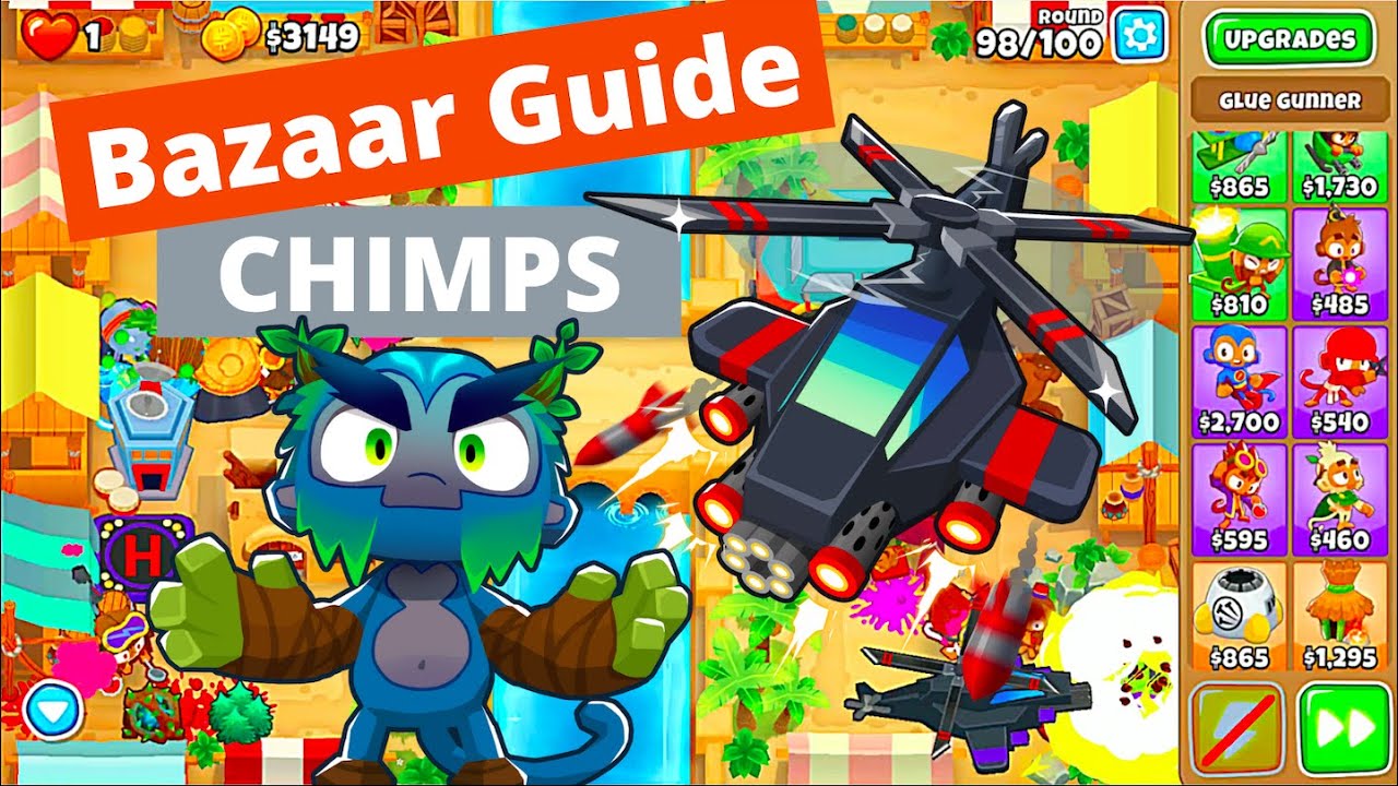 NEW Bazaar Chimps Guide - BTD6