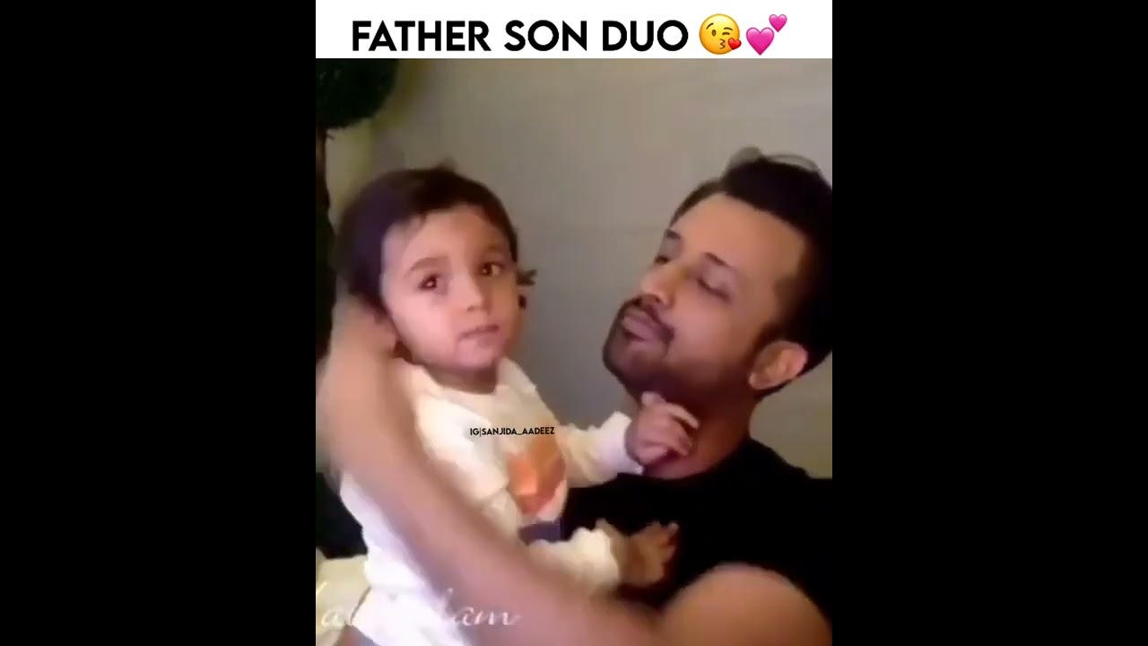 Atif Aslam with His Son💕 
