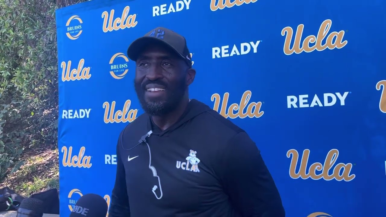 UCLA head coach DeShaun Foster talks Pierce Clarkson, UNLV Loss, Penalties