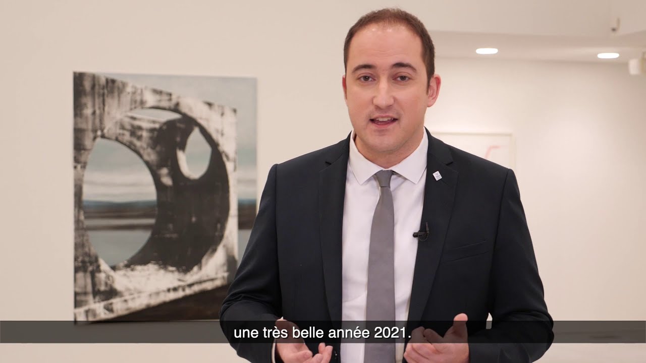 Les vœux 2021 de Wilfried Schwartz, Président de Tours Métropole Val de Loire