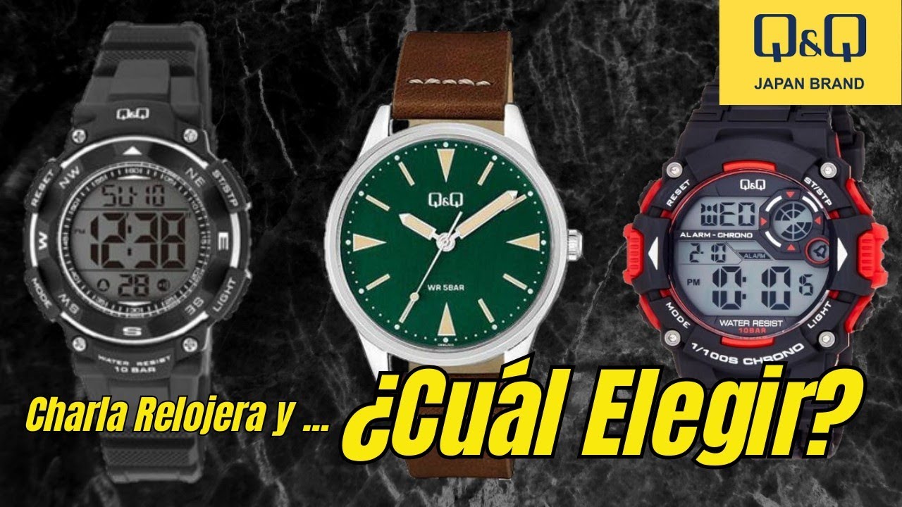 Compro un Q&Q en una Relojería... a qué no adivinas cual