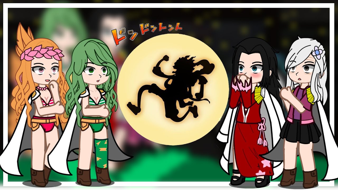 👑 Amazon Lily/Kuja Pirates react to Luffy  Gear 5, JoyBoy | One piece | Luffy | Gacha Club