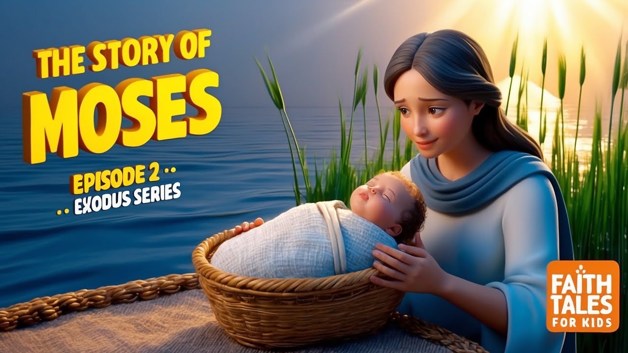 The Story of Moses: How God Saved Him | Exodus Episode 2 | Faith Tales for Kids