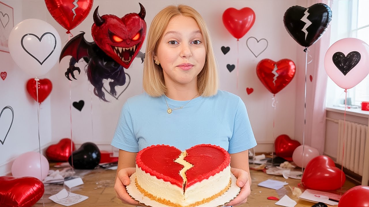 Мой ХУДШИЙ День Святого Валентина 💔14 февраля Амельки! 