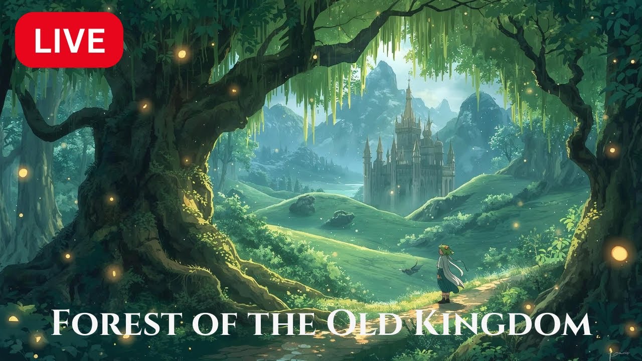 🌲 Forest of the Old Kingdom LIVE | Magical Fantasy Ambience & Relaxing Music