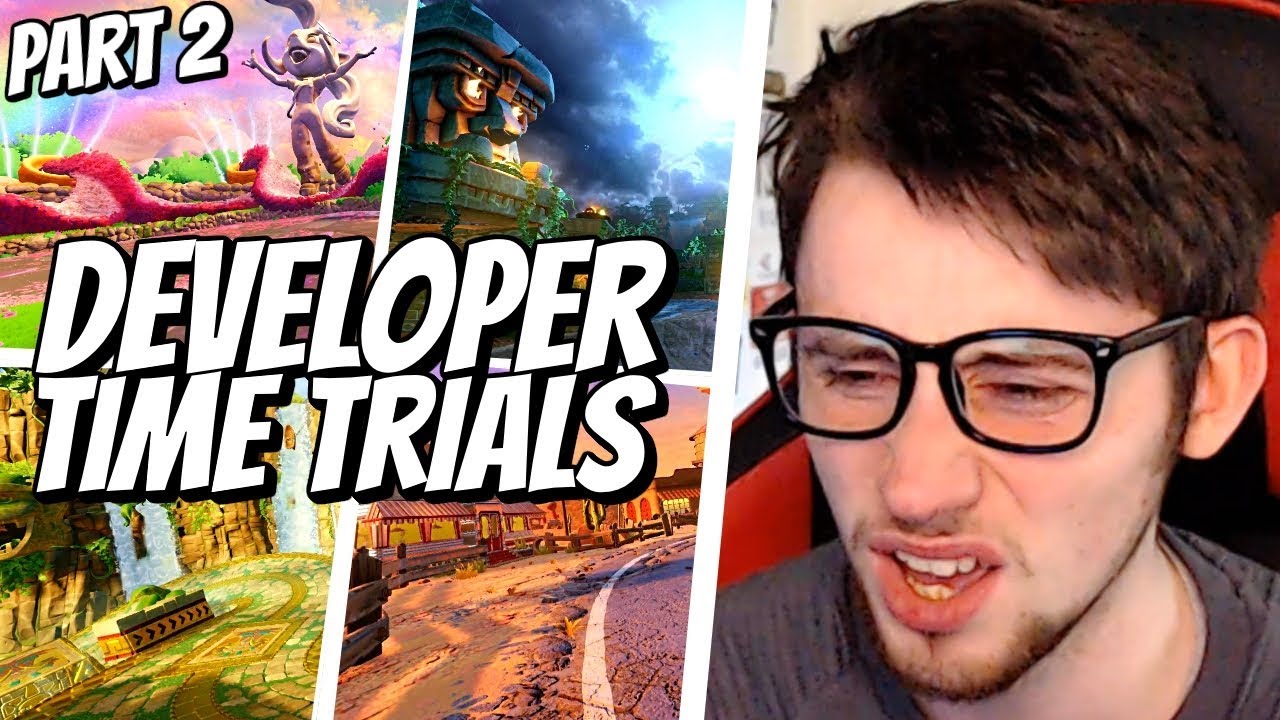 Beating EVERY DEVELOPER TIME in Crash Team Racing Part 2