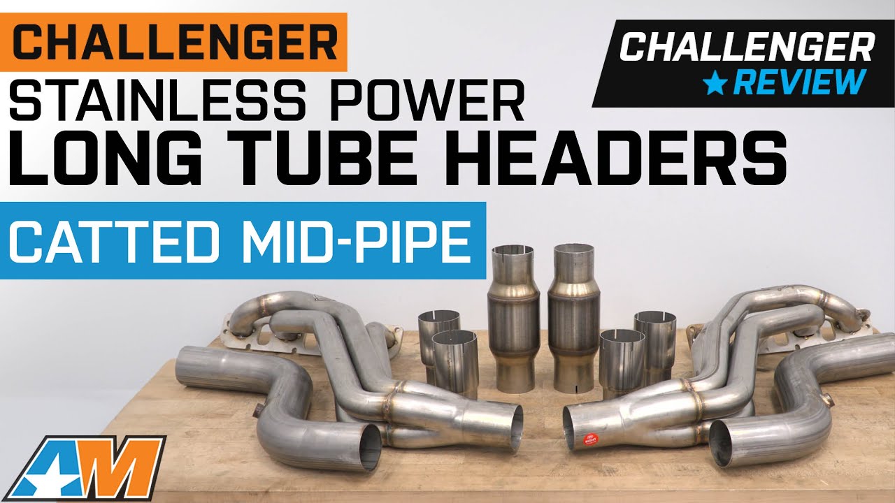 2008-2023 V8 Challenger Stainless Power 1-7/8-Inch Long Tube Headers Review