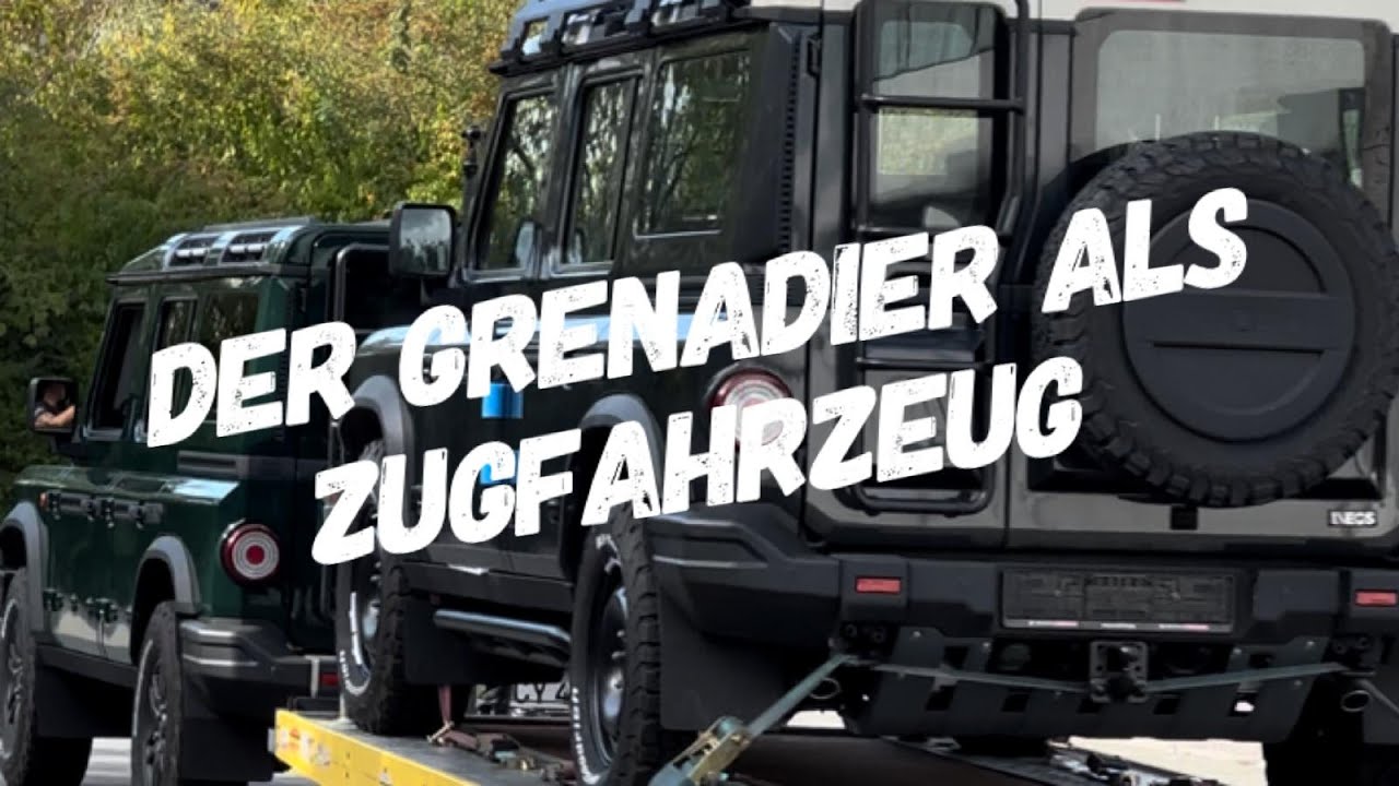 Wir testen den Ineos Grenadier mit Anhänger