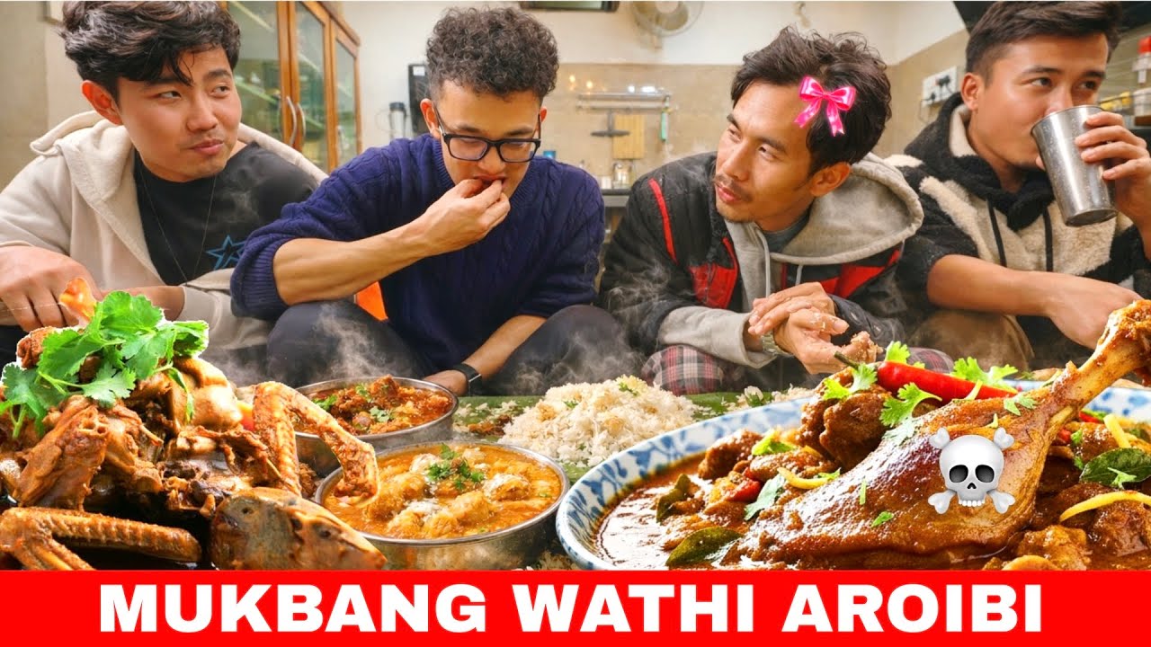 Wathi Mukbang 2 @naobameinaorem8453 @TaAthi7 @BeronTIME 
