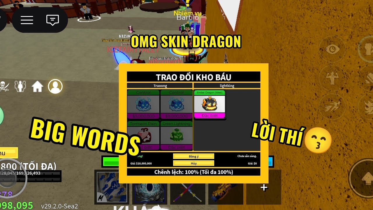 OMG! ONLY SKIN DRAGON !