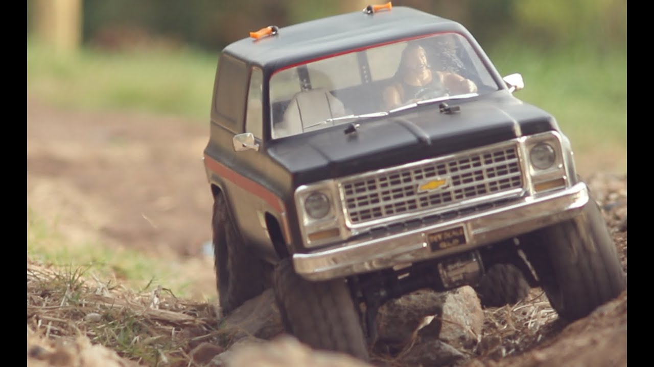 Traxxas TRX4 Chevrolet K5 Blazer 1979 1/10 Rc car Off road