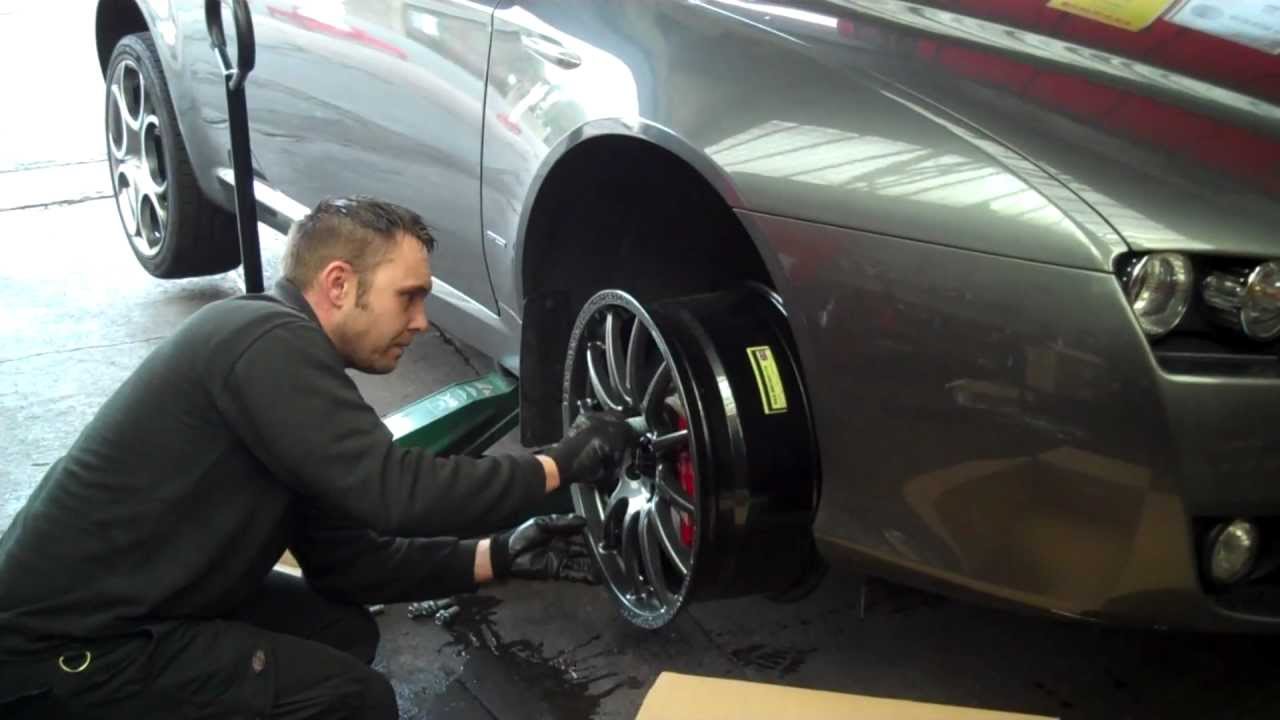 Alloy wheels fitted to Alfa Brera 3.2 V6