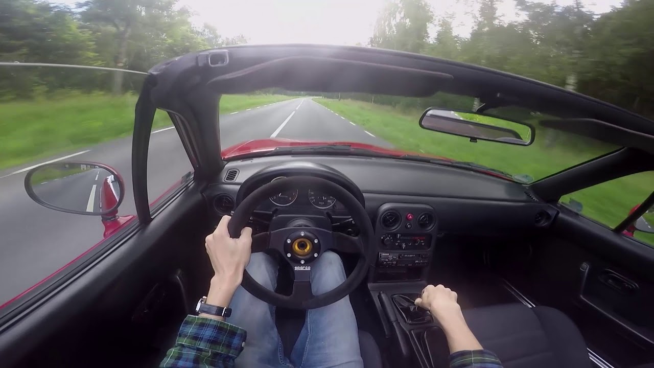 Mazda MX-5 Miata NA testdrive!