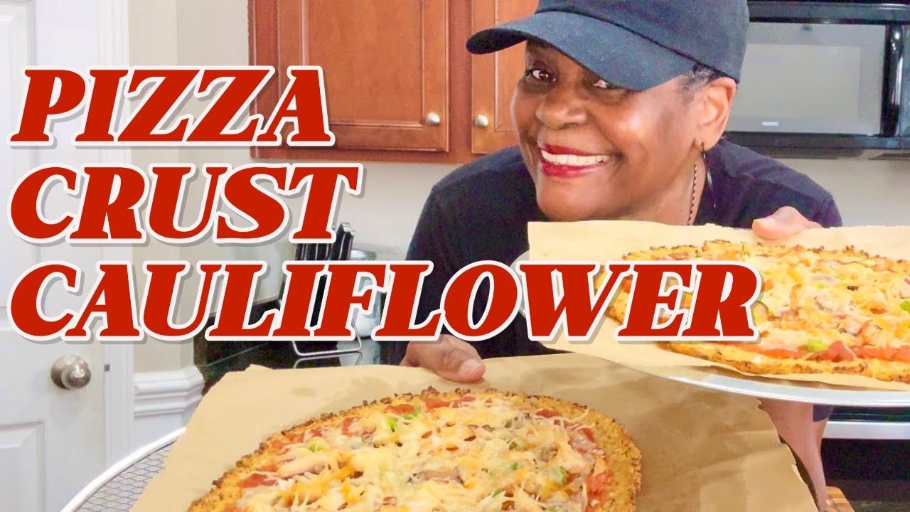 Stop Buying Frozen! The Easiest and BEST Cauliflower Pizza Crust EVER! 😋