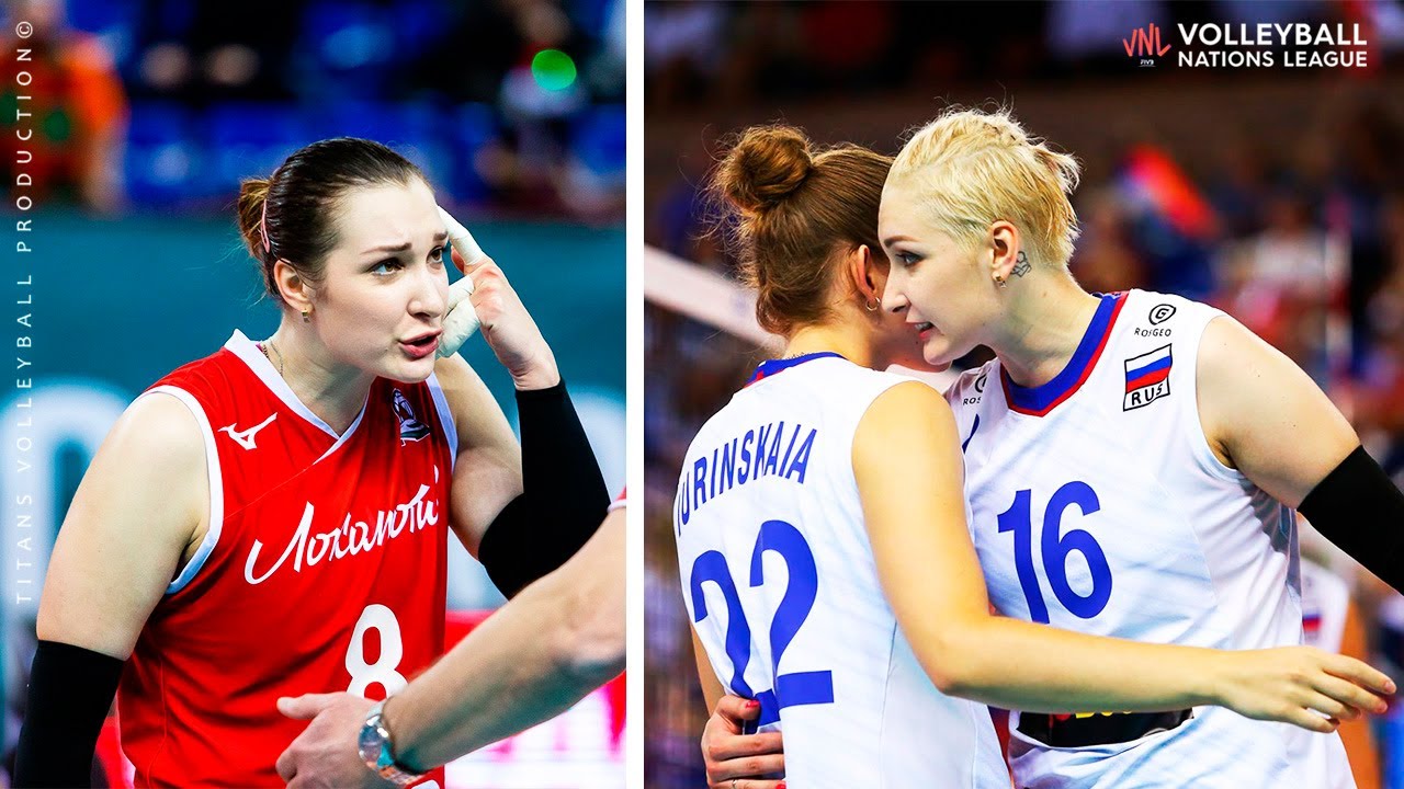 Never Make Irina Voronkova ANGRY because she has Powerful Volleyball HAND | VNL 2021