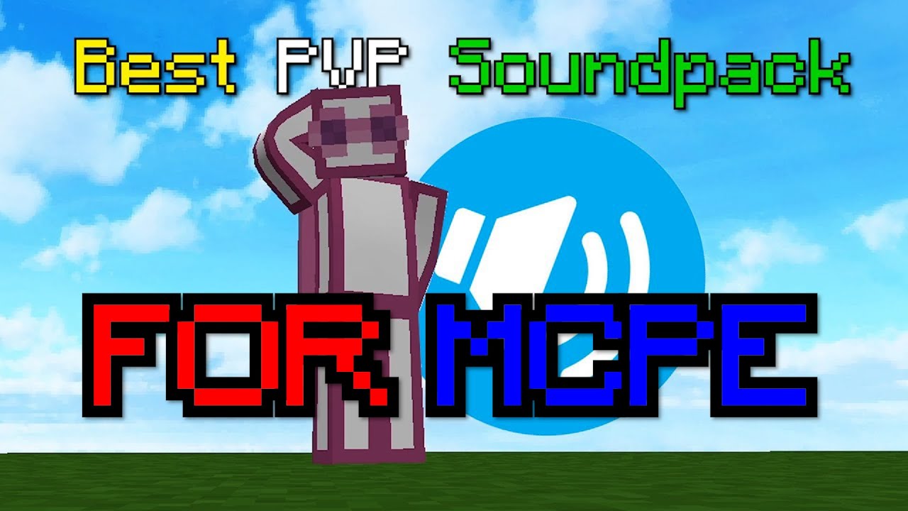 The BEST MCPE PVP Soundpack EVER 🔊 | Stewound | 1.8.9