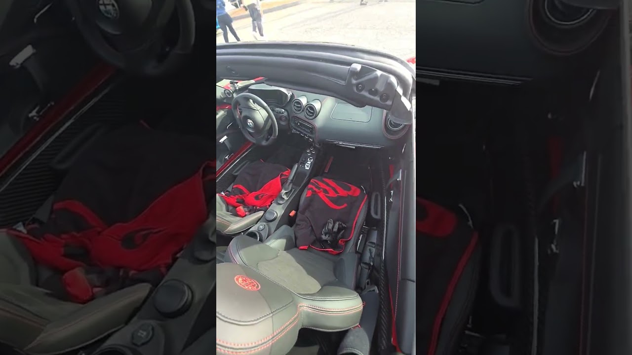 Alfa Romeo 4C at Cars and Coffee Westchester 9/21/25 #automobile #alfa4c