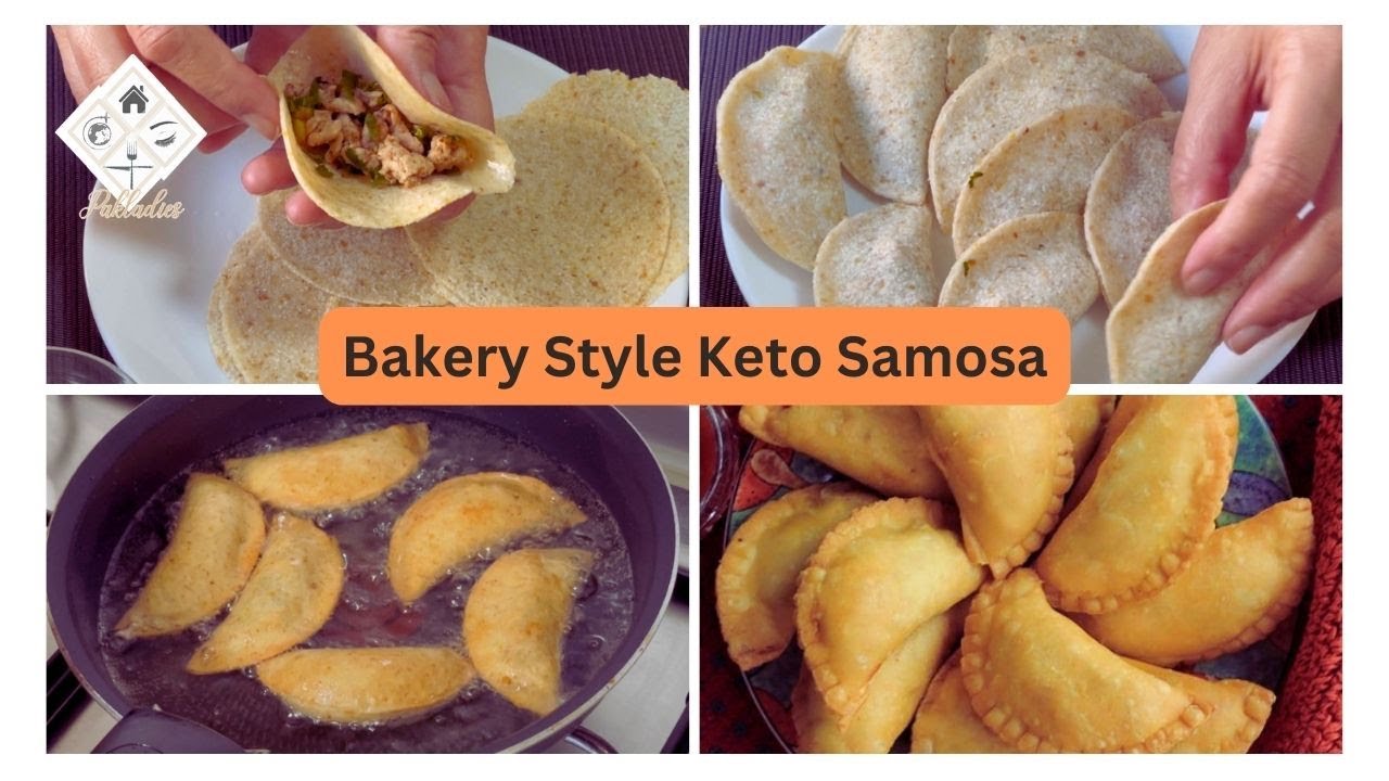 Bakery Style Keto Samosa | Gluten Free Chicken Samosa | Only 1g Carb | Ramadan Special | Pakladies