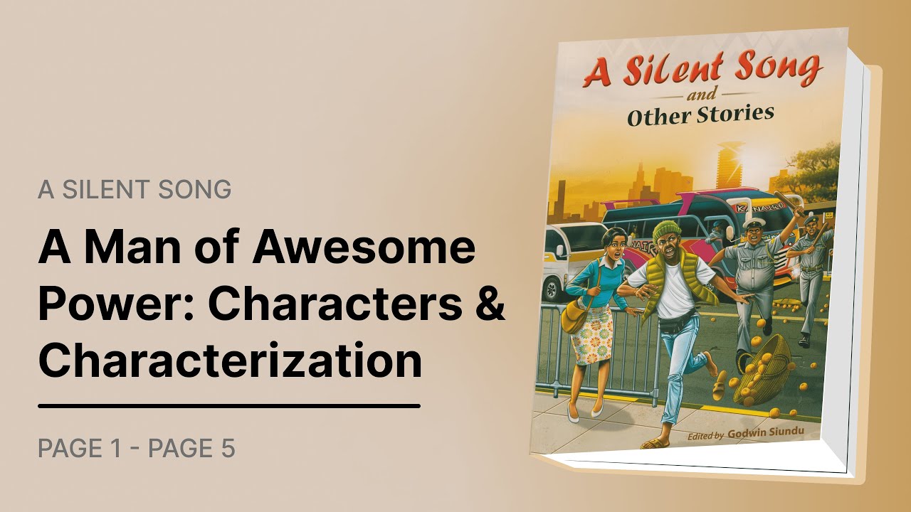 A Man of Awesome Power - Characters & Characterization