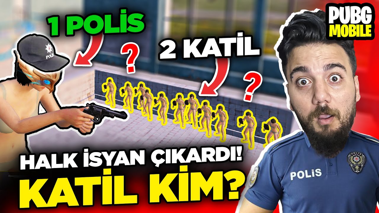 GER&Ccedil;EK KATİL KİM?! İSYAN &Ccedil;IKTI! Pubg Mobile Katil Kim