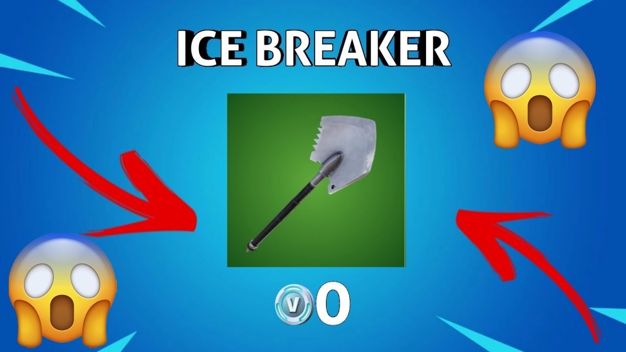 *ICE BREAKER PICKAXE*IS FOR FREE!HOW TO GET IT FOR FREE!