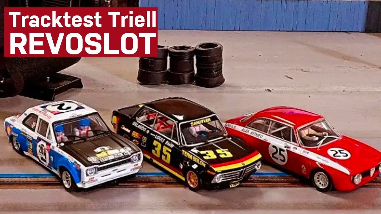 Revoslot  Classic Battle: Alfa Romeo, Fords und BMW - Slotracing in 1:32