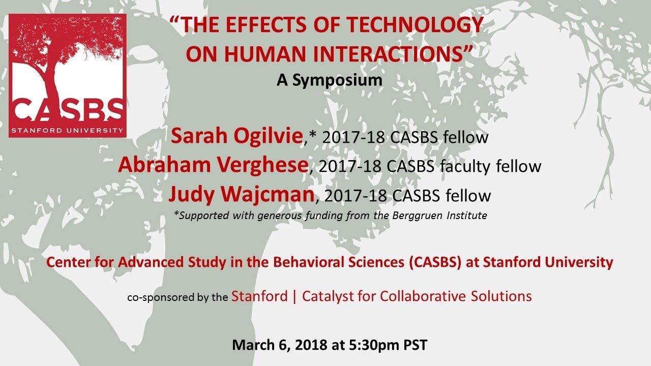 CASBS Symposium:  