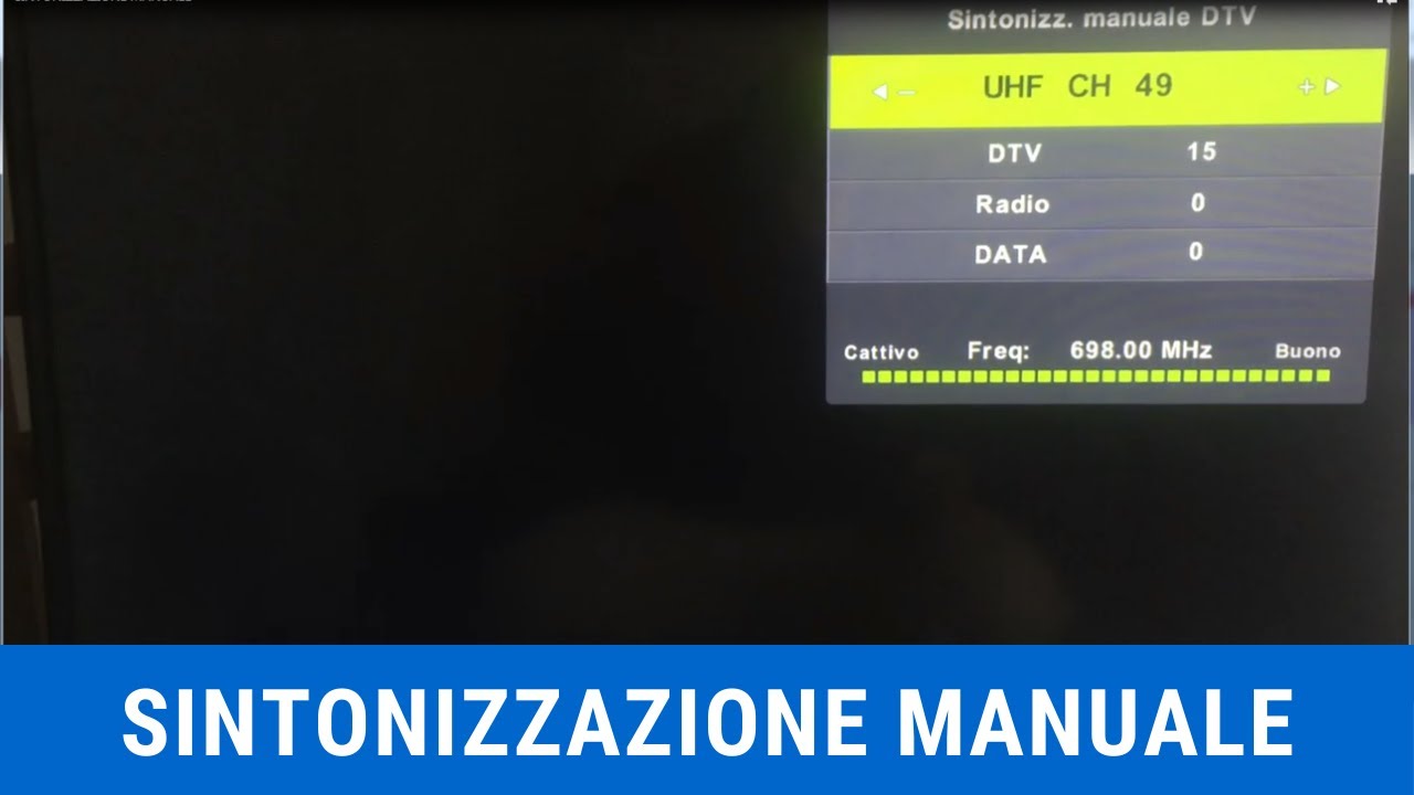 TROVA I CANALI SULLA TUA TV | installazione DVBT2