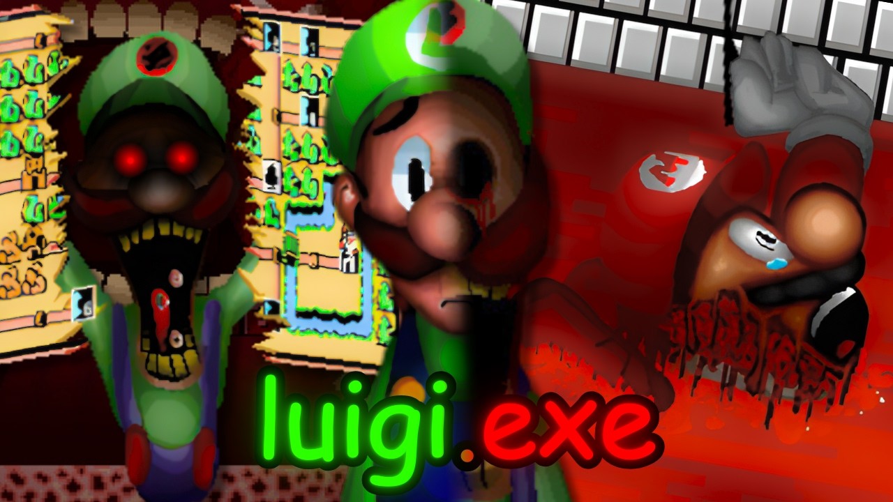 o ATERRORIZANTE JOGO do LUIGI (too late)
