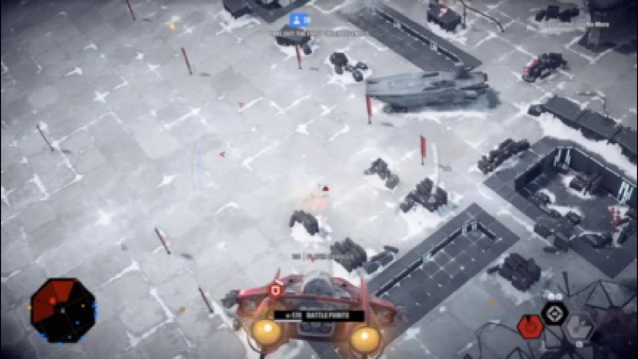 Battlefront 2 - 45 RZ-2 A-Wing Killstreak on Starkiller Base