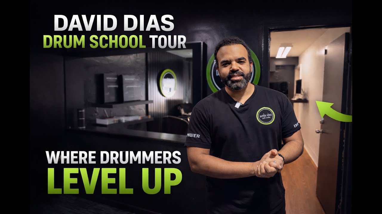 This Is Not a Typical Drum School - David Dias Drum  School  | Tour