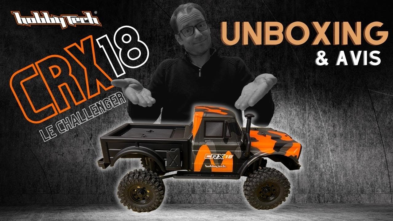 HOBBYTECH CRX 18 | Le mini crawler challenger