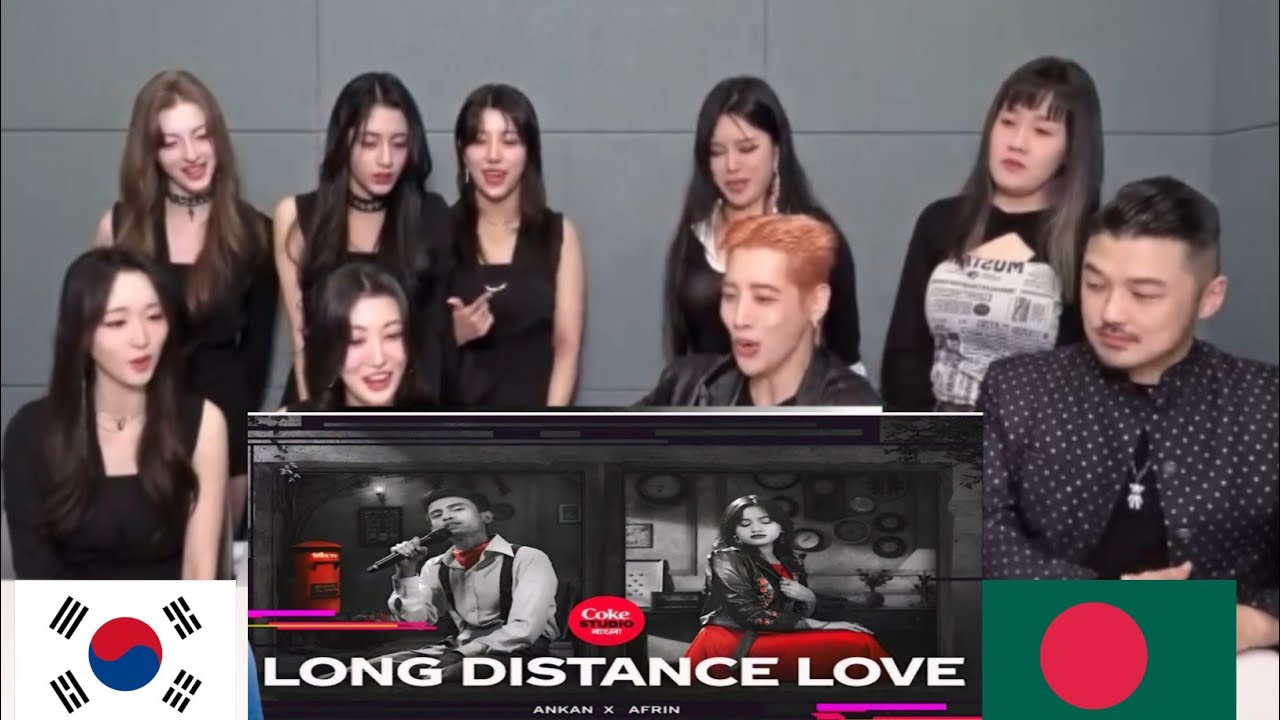 Korean reaction to 🇧🇩 Long Distance Love | Coke studio Bangla | Season 3 | Ankan X Afrin | shuvendu