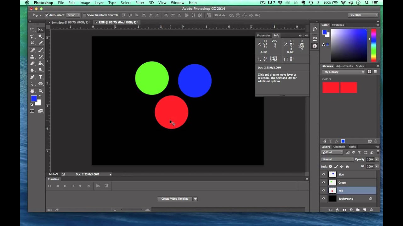 Learn Photoshop CC: RGB, Additive Color, Bit Depth