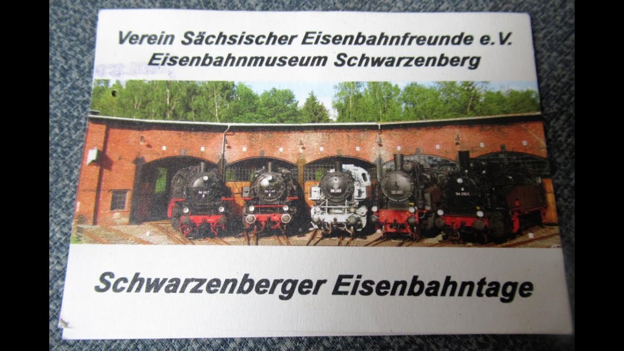 Zu Besuch im Eisenbahnmuseum Schwarzenberg