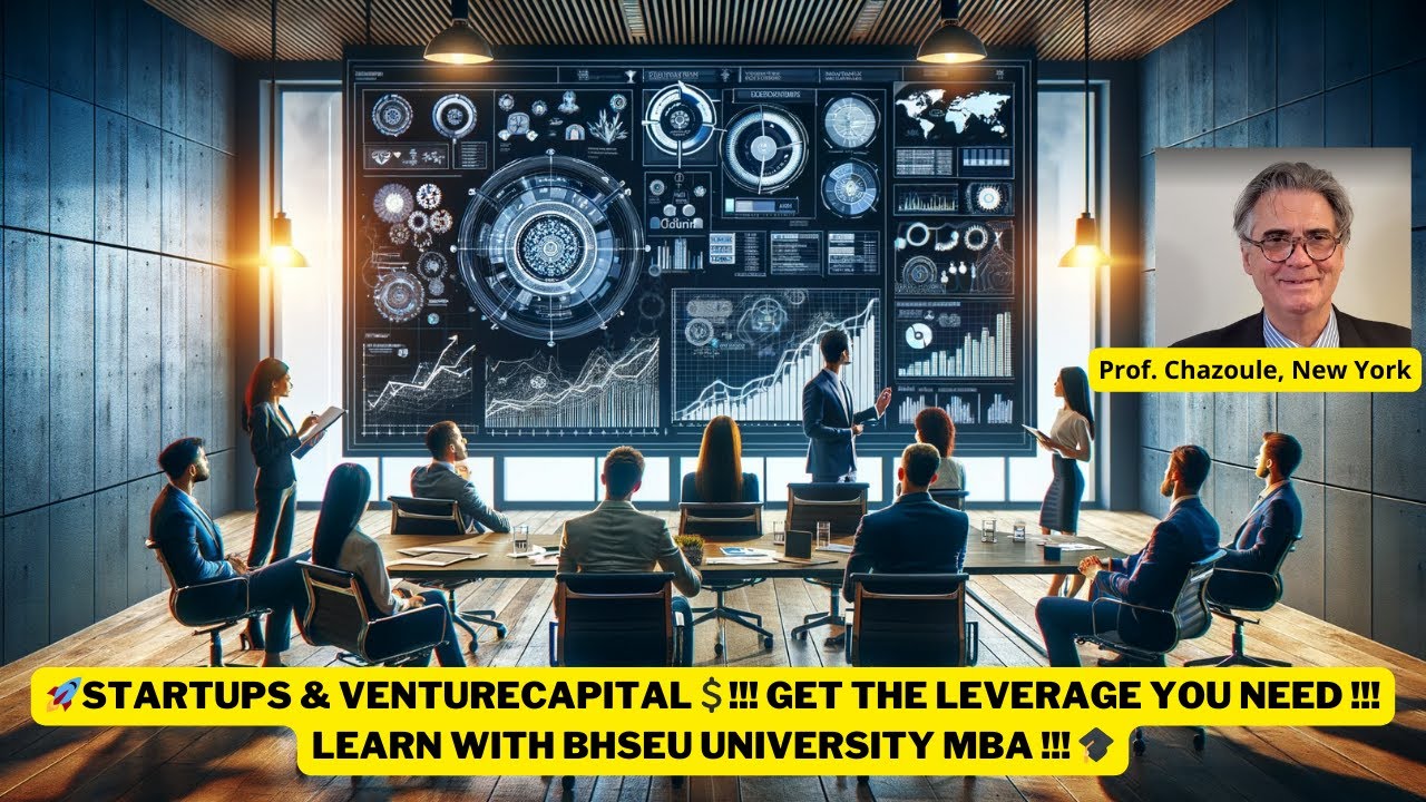 STARTUPS ET CAPITAL RISQUE !!!! LE LEVIER DE VOS AMBITIONS !!!  MBA DE BHSEU UNIVERSITY USA 💲🏧🏦🎓🚀