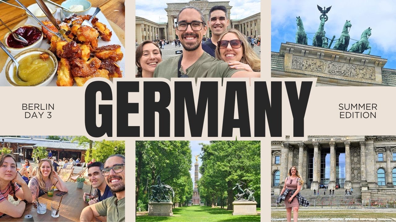 BERLIN | Tiergarten | Germany's most diverse city🍹
