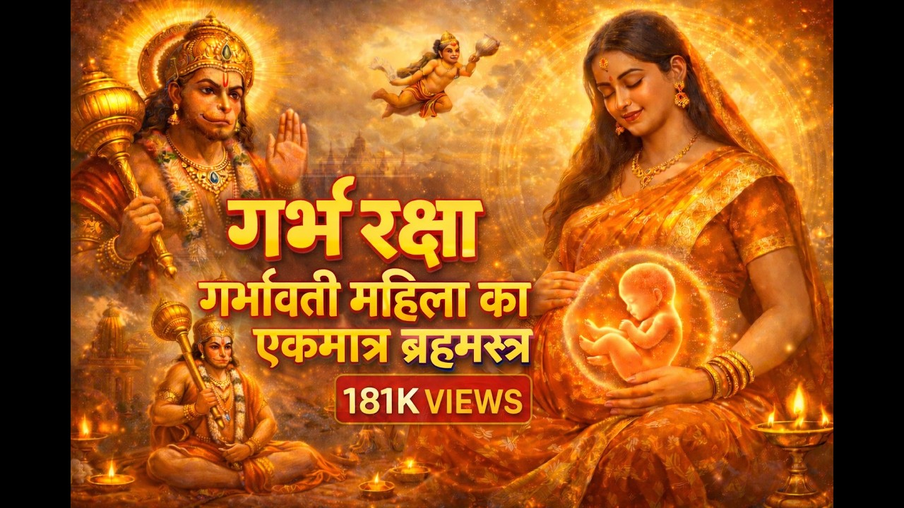 गर्भ महा रक्षा कवच | हनुमान जी का शक्तिशाली मंत्र | बाल भी बांका नहीं होगा | Garbh Raksha Mantra