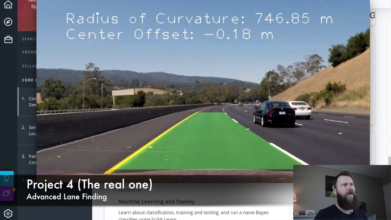 Self Driving Car Engineer Nanodegree Review and list of Projects