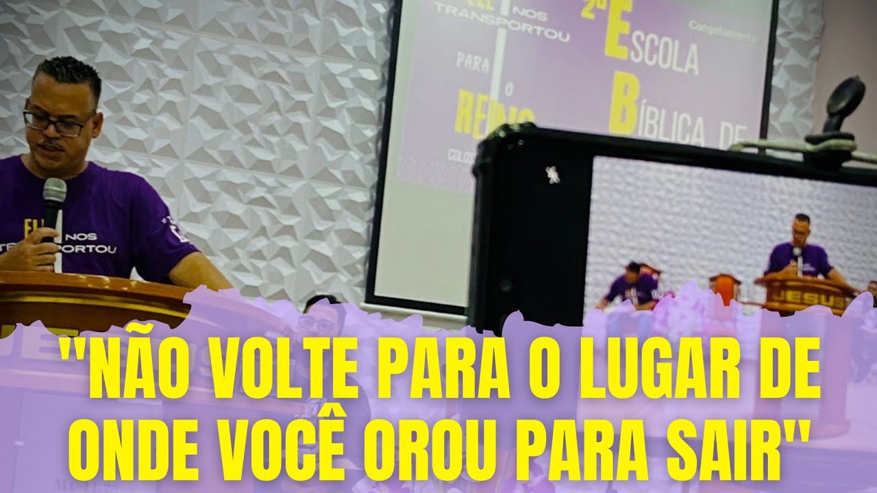 Pr. Anderson Costa - Escola Bíblica de Jovens (EBJ)
