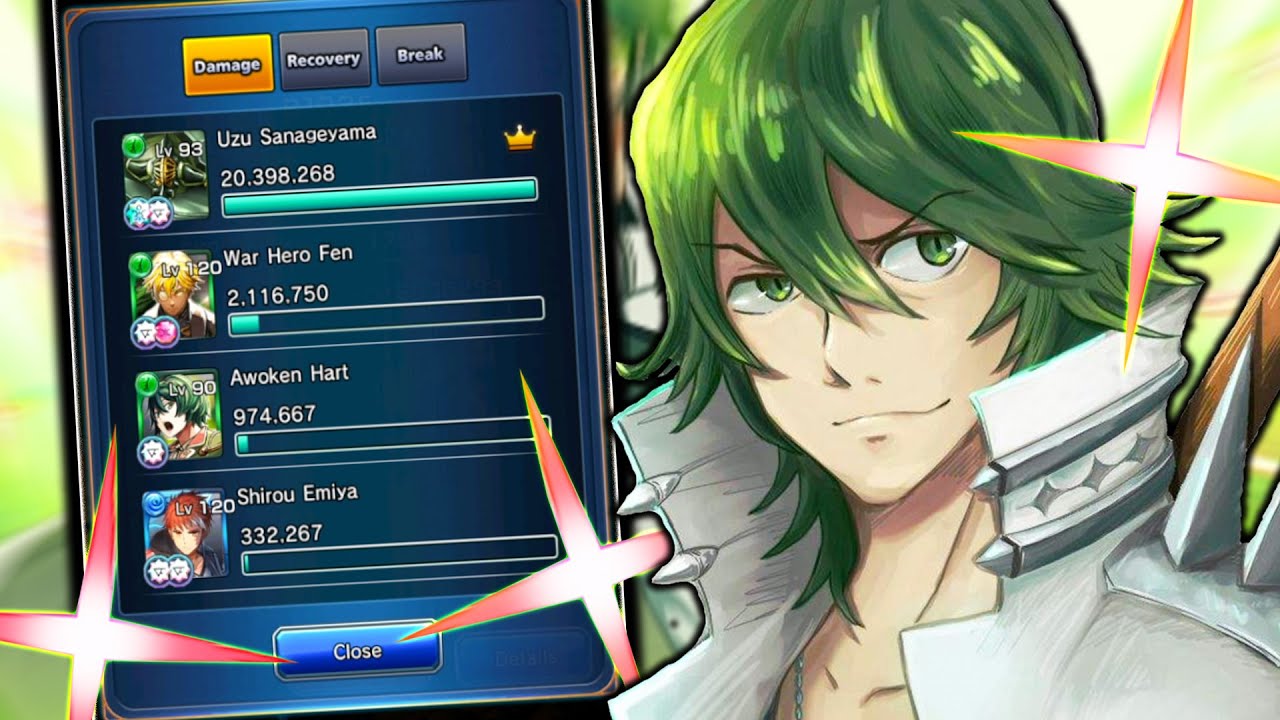 Uzu might be my favorite attacker in Grand Summoners