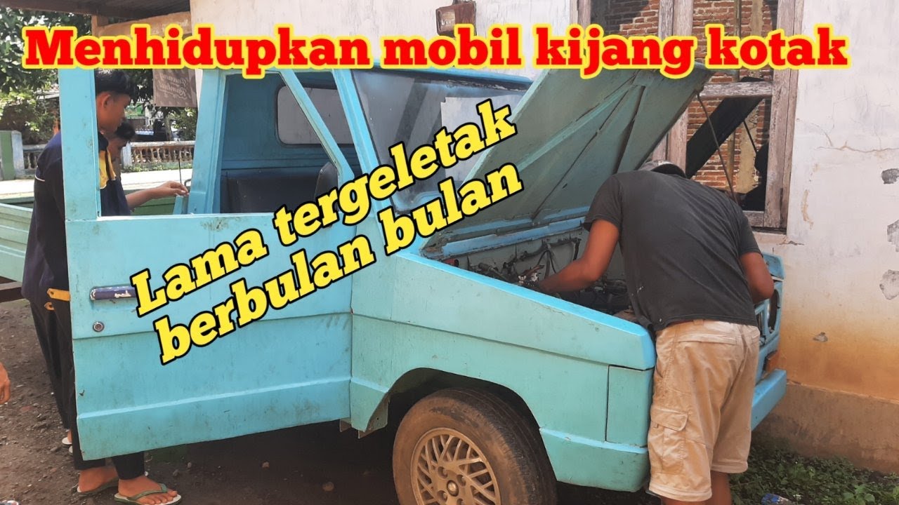 Menghidupkan Mobil Kijang Kotak...berbulan Bulan Mati Total